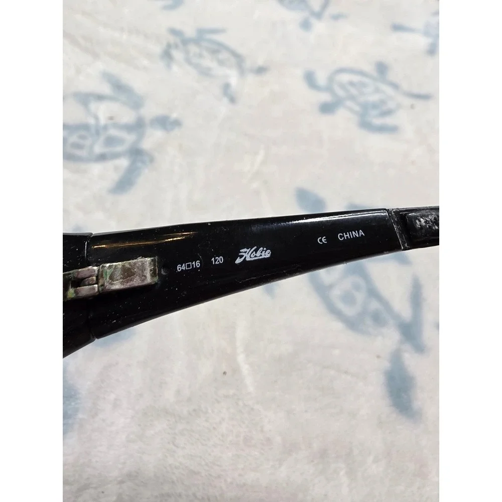 Hobie Napa Polarized Sunglasses Black Wrap‎ Sport Frames 64-16-120